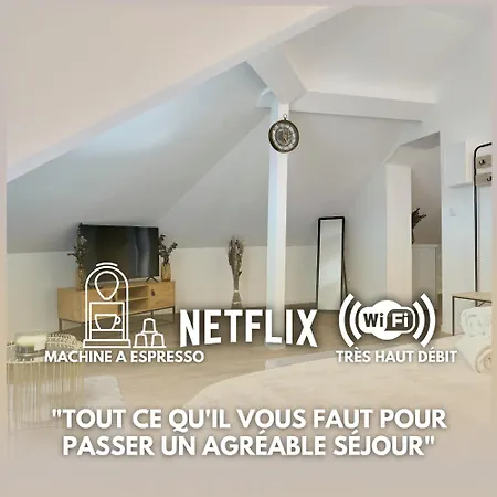 Appartement Ng Prestige - Tv - Netflix - Wifi à Tourcoing Extérieur photo